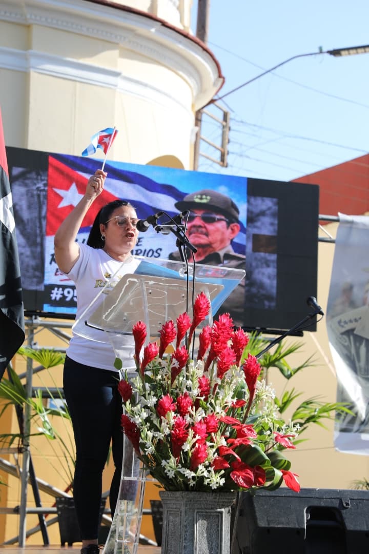 Milaxy Yanet Sánchez Armas, gobernadora de Villa Clara.