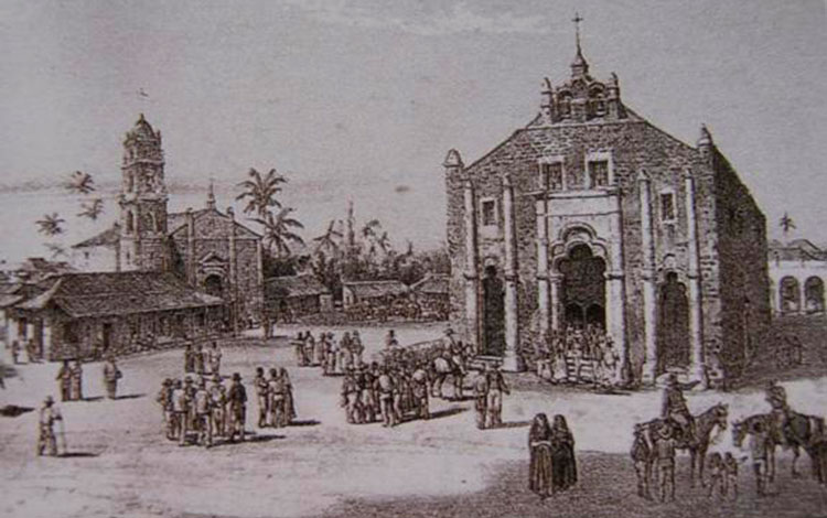 Grabado de la villa de San Juan de los Remedios. Grabado de la villa de San Juan de los Remedios.