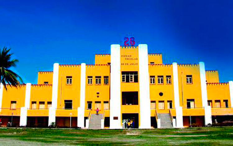 Antiguo Cuartel Moncada, en Santiago de Cuba.