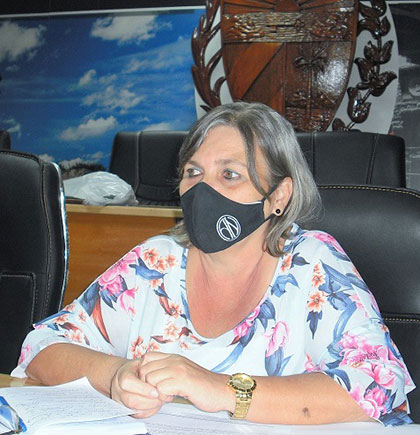 Elvira Corbelle Sanjurjo, directora general del Archivo Histórico de la República de Cuba.