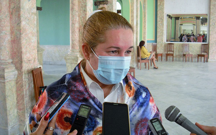 Yudí­ Rodrí­guez Hernández, primera secretaria del Partido en Villa Clara.