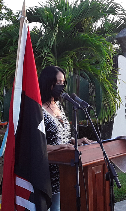 Mileidy González González, primera secretaria del PCC en Manicaragua. Mileidy González González, primera secretaria del PCC en Manicaragua.