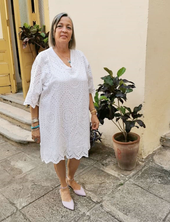Profesora Eraida Campos Maura.