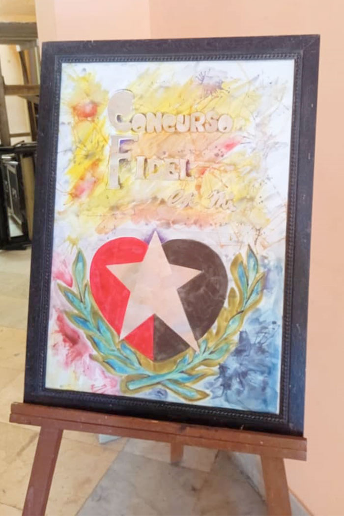 Cartel del concurso.