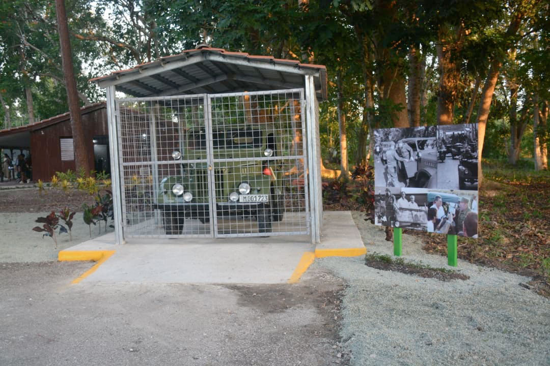 Jeep utilizado por Fidel en recorridos por Villa Clara.