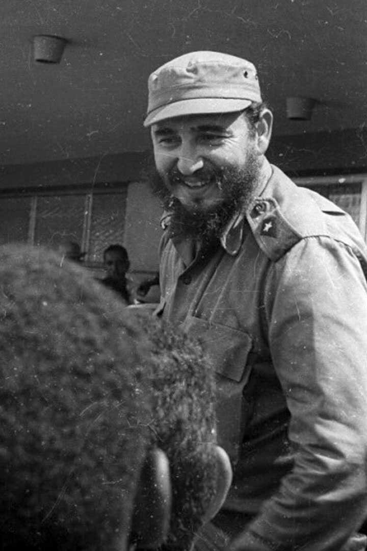 Fidel en Santa Clara.