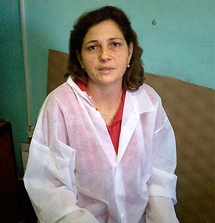 Mayra Cuevas Hernández, ingeniera química. Mayra Cuevas Hernández, ingeniera química.