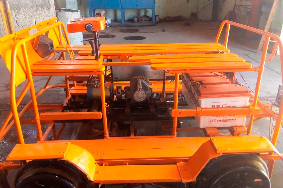 Autocarril TD5 eléctrico.