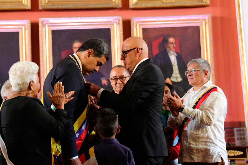 Ceremonia de investidura del presidente de Venezuela, Nicolás Maduro.