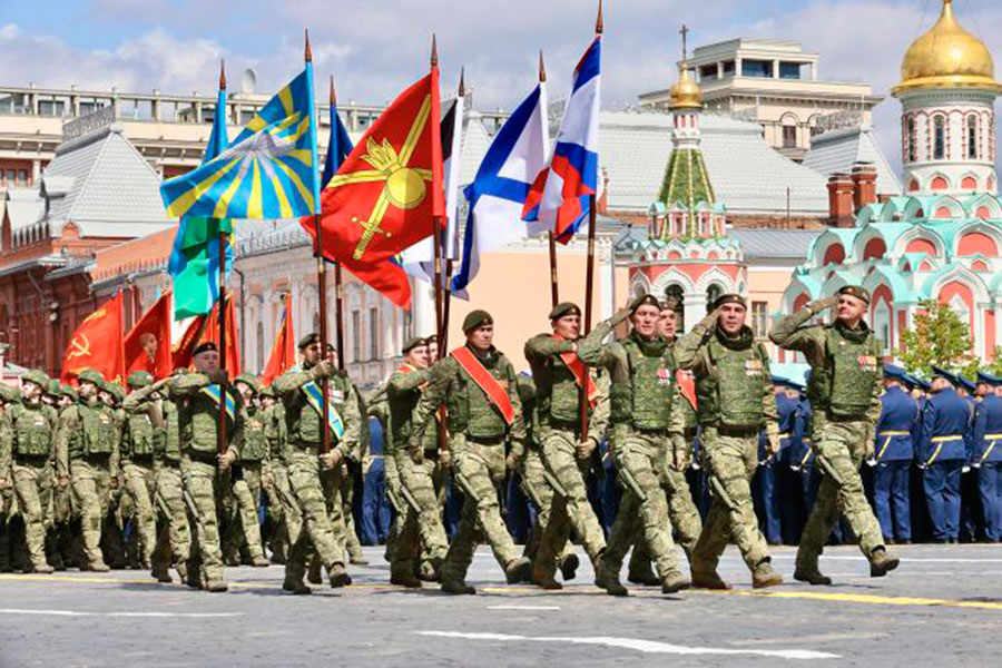 Desfile de tropas.