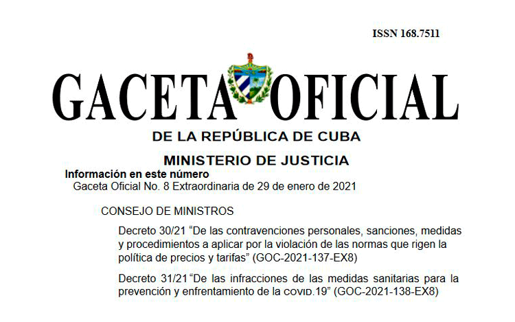 Gaceta oficial