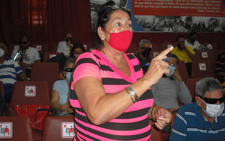 Felicia González Armas, asociada de la ANCI en Villa Clara. Felicia González Armas, asociada de la ANCI en Villa Clara.
