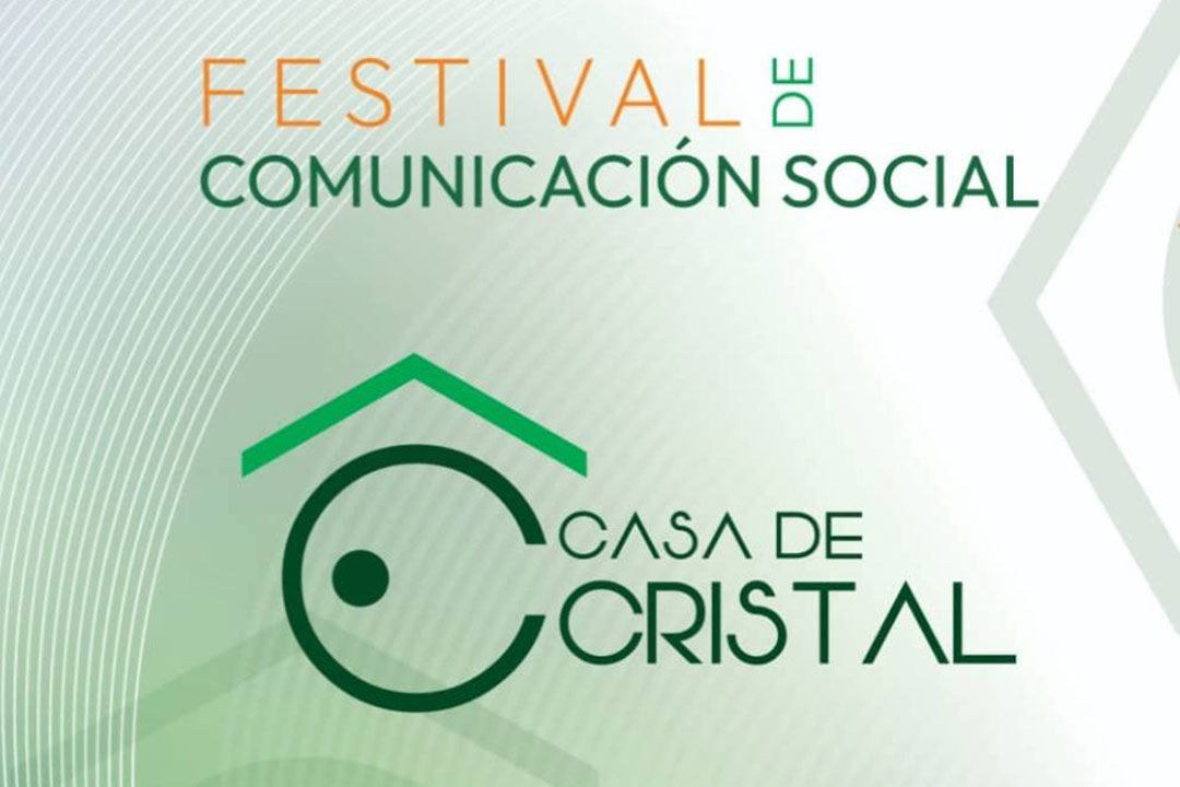 Logo del Festival des Comunicación Social Casa de Cristal.