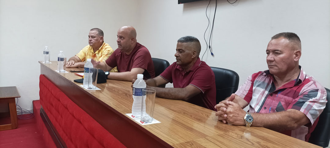 Osnay Miguel Colina, primer secretario del Partido en Villa Clara.