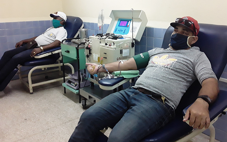Donaciones de sangre, Villa Clara