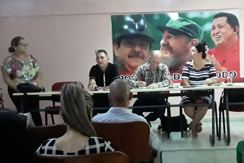 Pleno provincial de la CTC en Villa Clara.