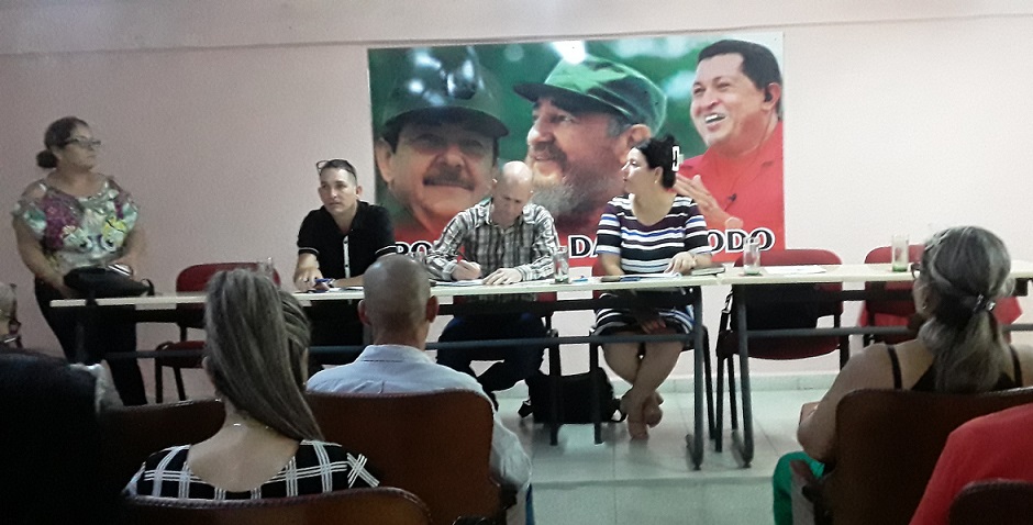 Pleno provincial de la CTC en Villa Clara.