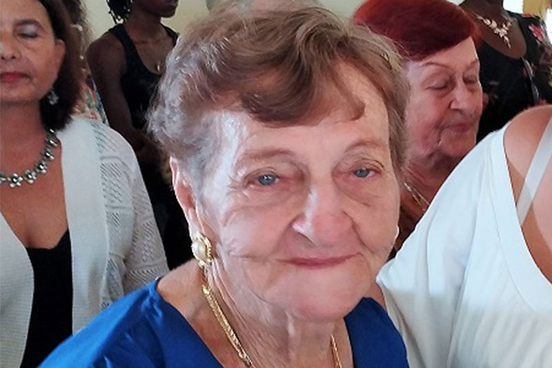 Esther Castillo Rodríguez, federada destacada de Corralillo, Villa Clara.