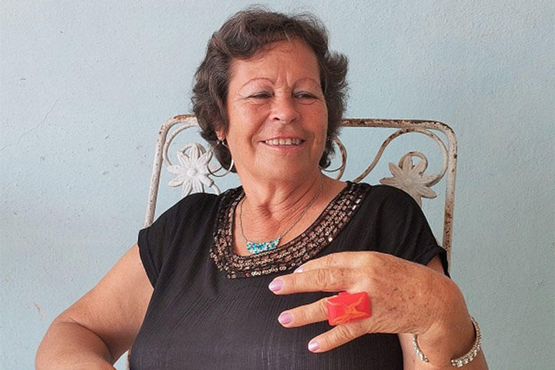 Mirtha Díaz Upierre, federada destacada de Santa Clara.