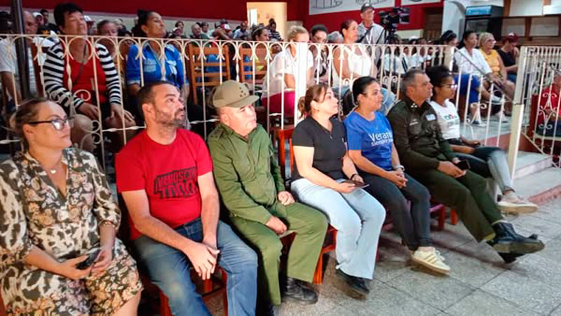 Presidencia del acto.