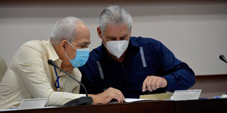 Miguel Díaz-Canel Bermúdez, presidente cubano. Miguel Díaz-Canel Bermúdez, presidente cubano.