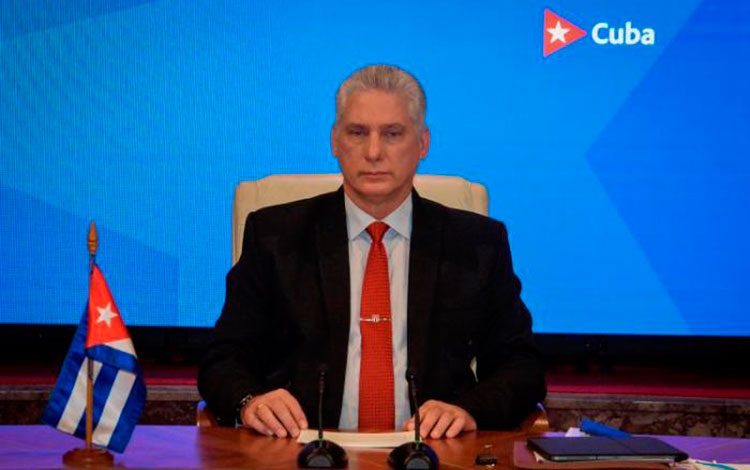 Miguel Díaz-Canel Bermúdez, primer secretario del Partido Comunista de Cuba.