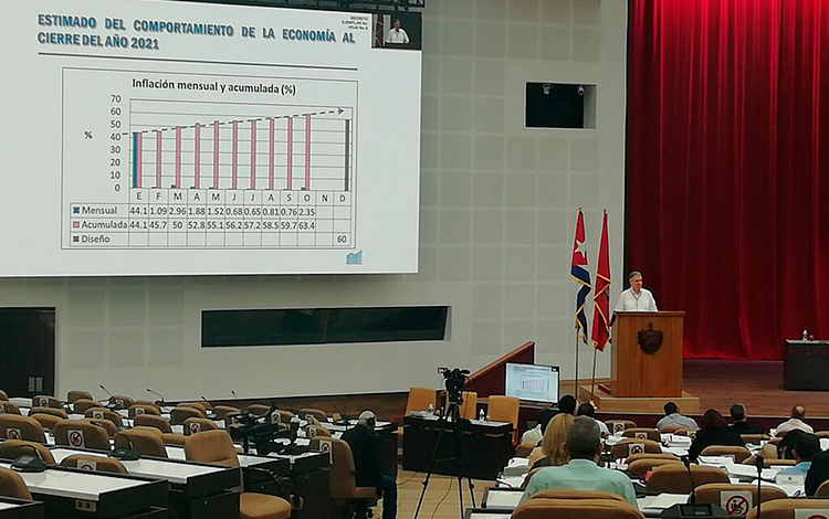 Ministro de Economía interviene en el III Pleno del Comité Central del Partido Comunista de Cuba.