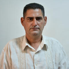 Luis Yoan López, secretario del Partido saliente de Santo Domingo. Luis Yoan López, secretario del Partido saliente de Santo Domingo.