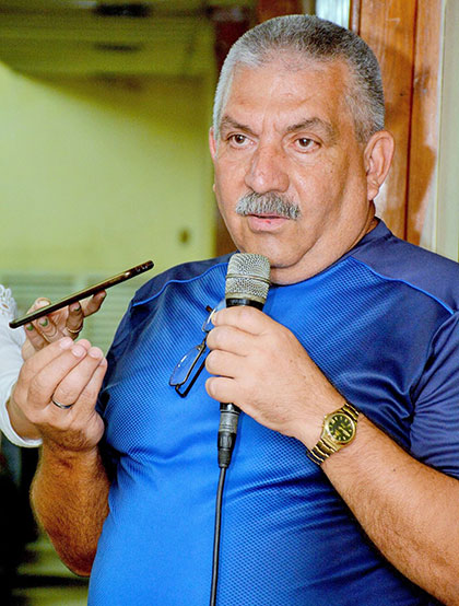 Julio Miguel ívalos, delegado de circunscripción. Julio Miguel ívalos, delegado de circunscripción.