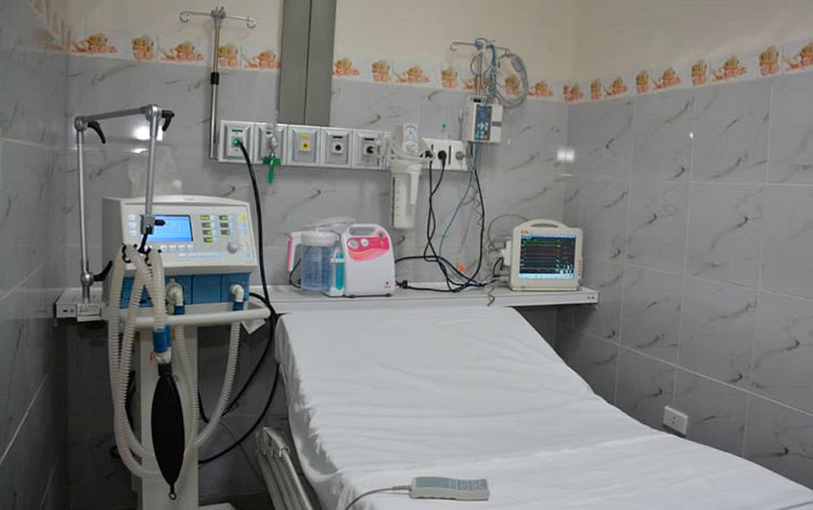 Sala de terapia intensiva del hospital Gineco-obstétrico Mariana Grajales. Sala de terapia intensiva del hospital Gineco-obstétrico Mariana Grajales.