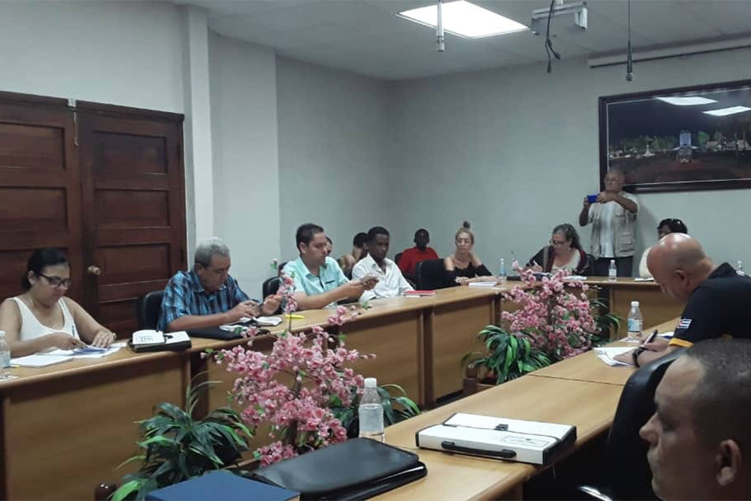 Reunión del Buró Provincial del Partido en Villa Clara.