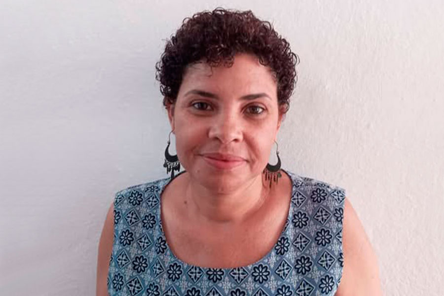 Idalsis Fabré, primera secretaria del Partido en Encrucijada.