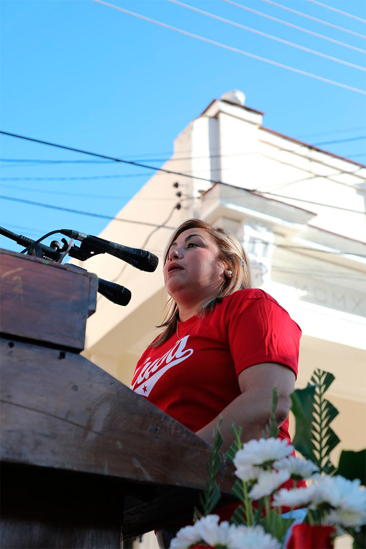 Susely Morfa González, primera secretaria del Partido en Villa Clara.