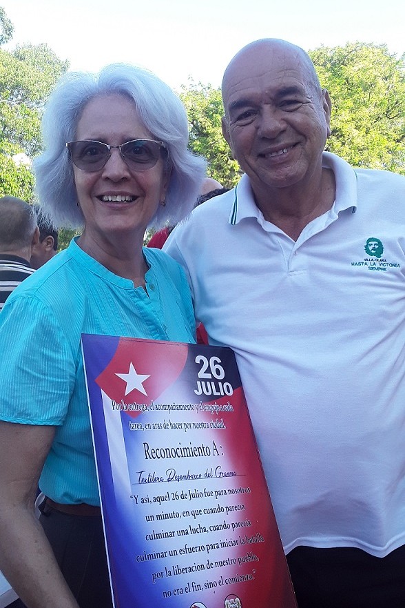 La empresa textil Desembarco del Granma, fundada por el Comandante en Jefe Fidel Castro, resultó una de las entidades reconocidas.
