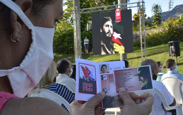Homenaje a Fidel Castro en Villa Clara