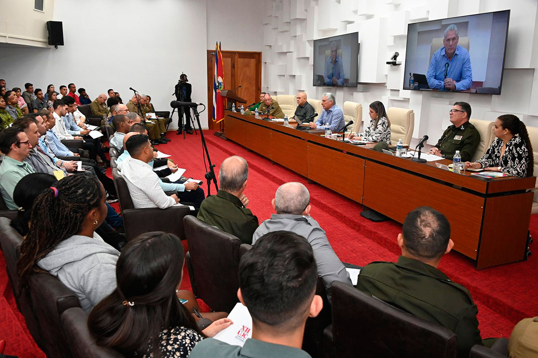 VI Pleno de Comité Nacional de la UJC.