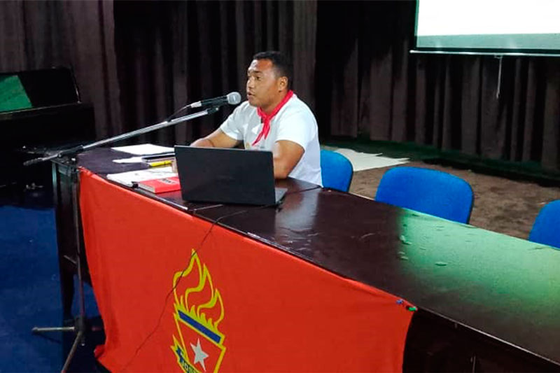 Lázaro Camilo Mestre, presidente de la OPJM en Villa Clara.