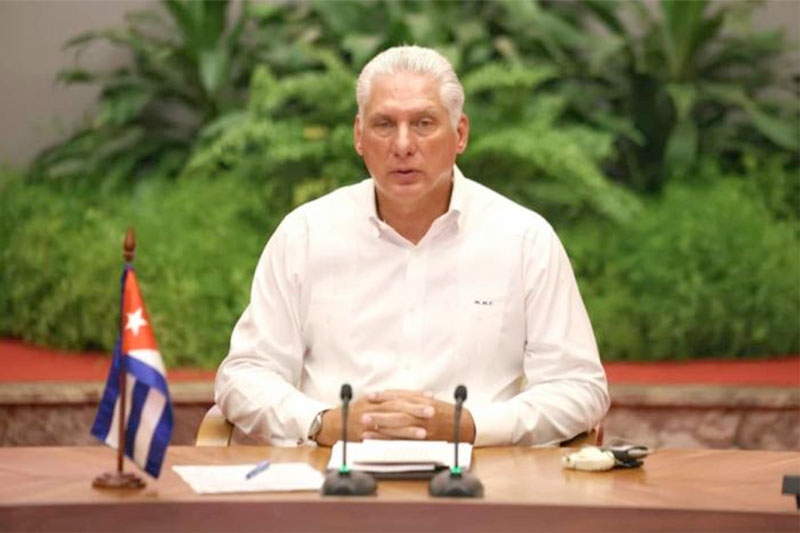 Discurso del presidente cubano, Miguel Díaz-Canel Bermúdez, en la XIII Cumbre Extraordinaria de Jefes de Estado y de Gobierno del ALBA-TCP.