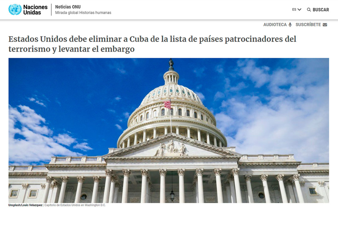 Información sitio web de la ONU.