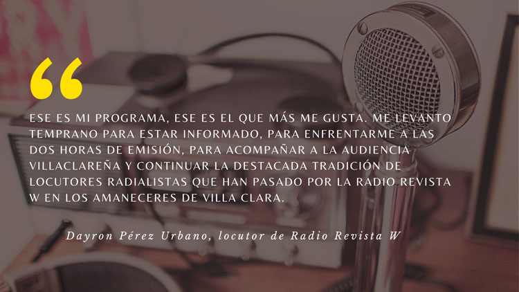 Opinión de Dyaron Pérez Urbano, locutor de Rafio Revista W.