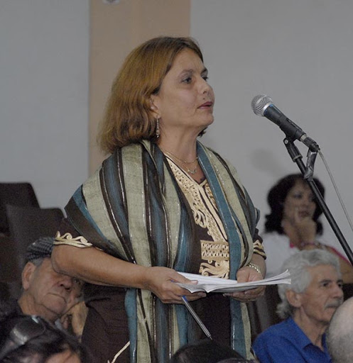 Dalia Reyes Perera, periodista de CMHW. Dalia Reyes Perera, periodista de CMHW.