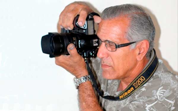 Manuel de Feria García, fotógrafo del periódico Vanguardia fallecido el 22 de agosto de 2021.
