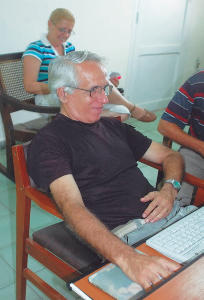 Jorge García Sosa, fallecido periodista, diseñador y jefe de Redacción del periódico Vanguardia. Jorge García Sosa, fallecido periodista, diseñador y jefe de Redacción del periódico Vanguardia.