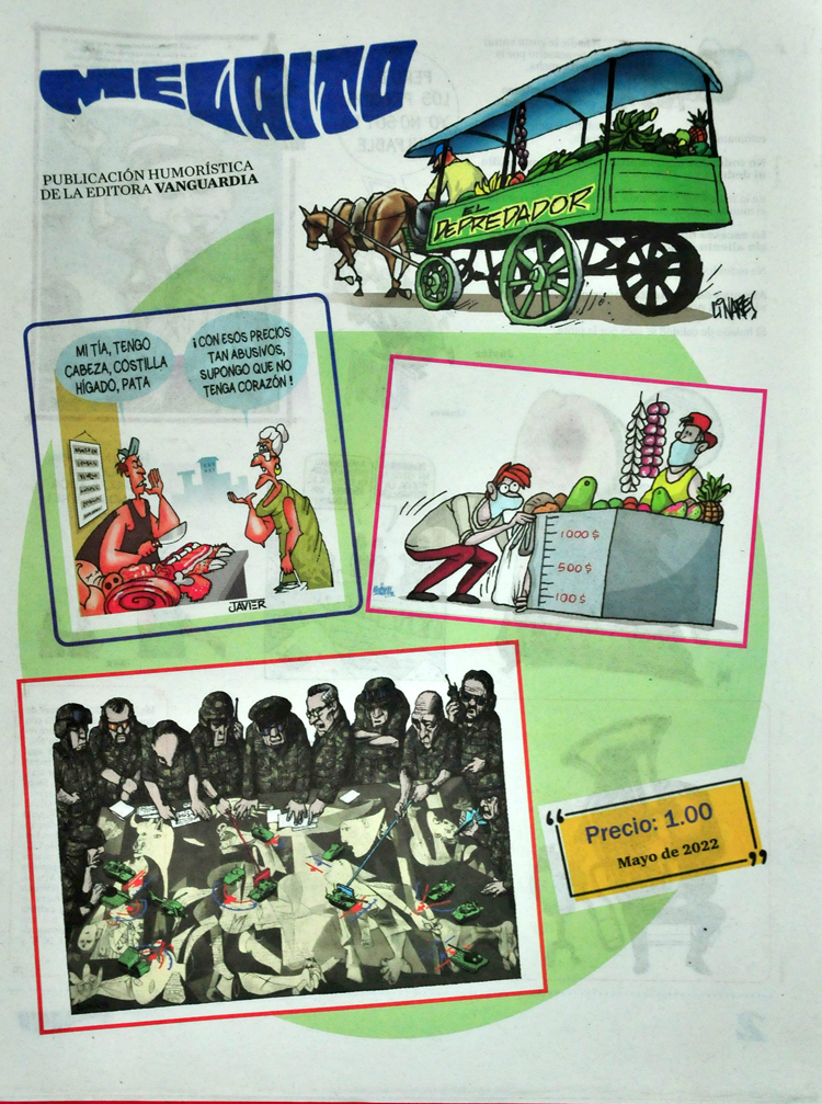 Melaíto, suplemento humorístico del periódico Vanguardia. Melaíto, suplemento humorístico del periódico Vanguardia.