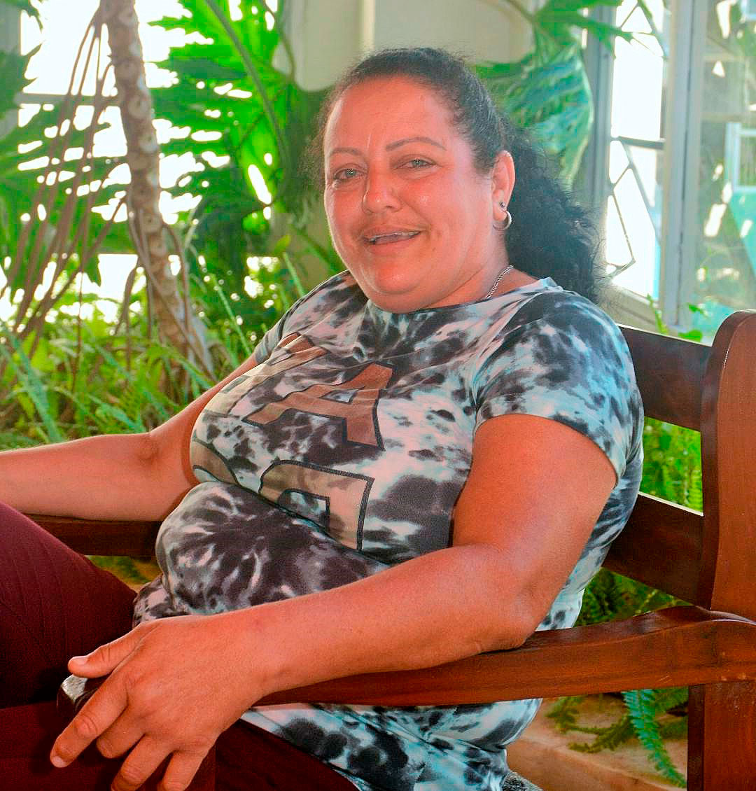Damisela Machado Delgado, secretaria general de la Sección Sindical.