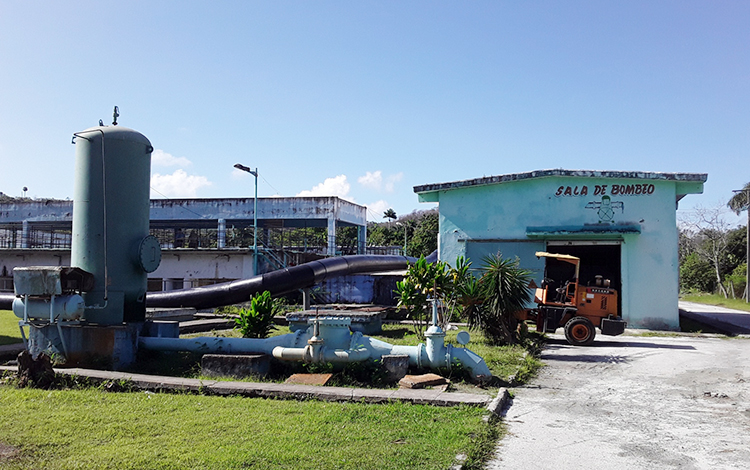 Planta potabilizadora de agua Ochoíta, de Santa Clara.