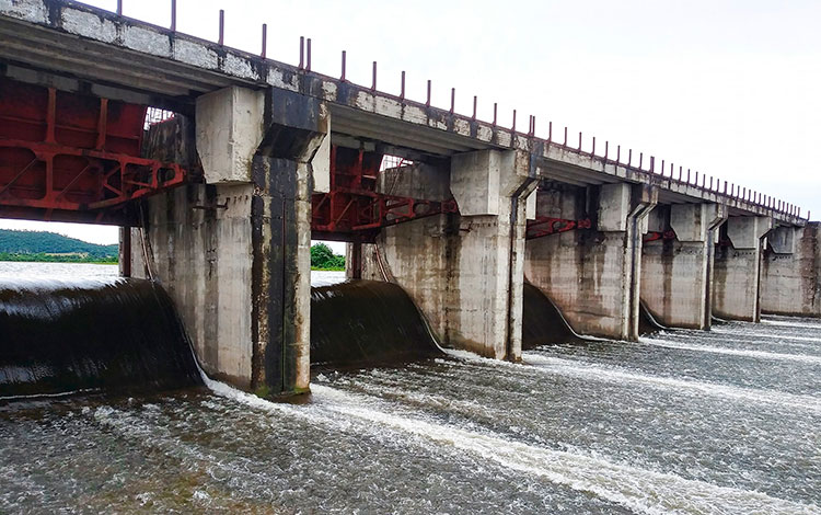 Presa La Quinta, en Villa Clara. Presa La Quinta, en Villa Clara.
