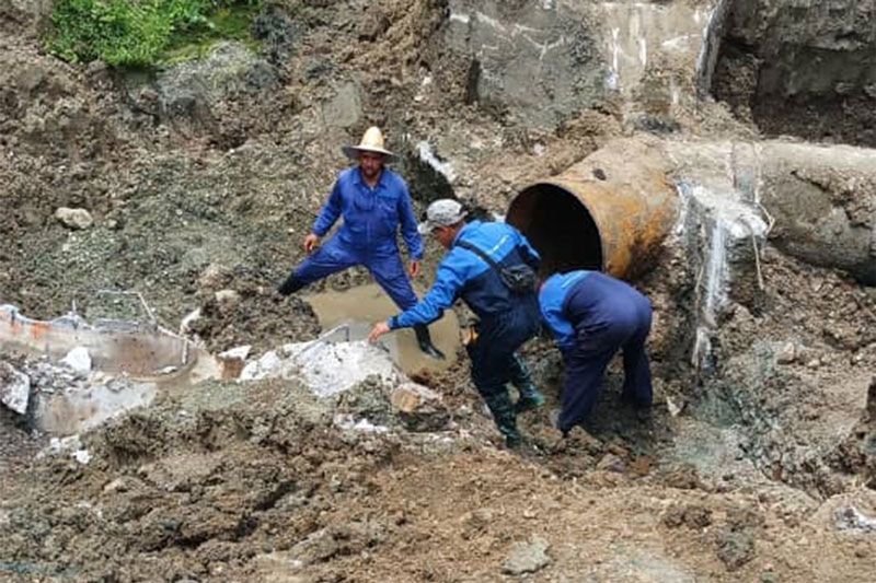 Trabajos en el sistema Minerva-Ochoíta.