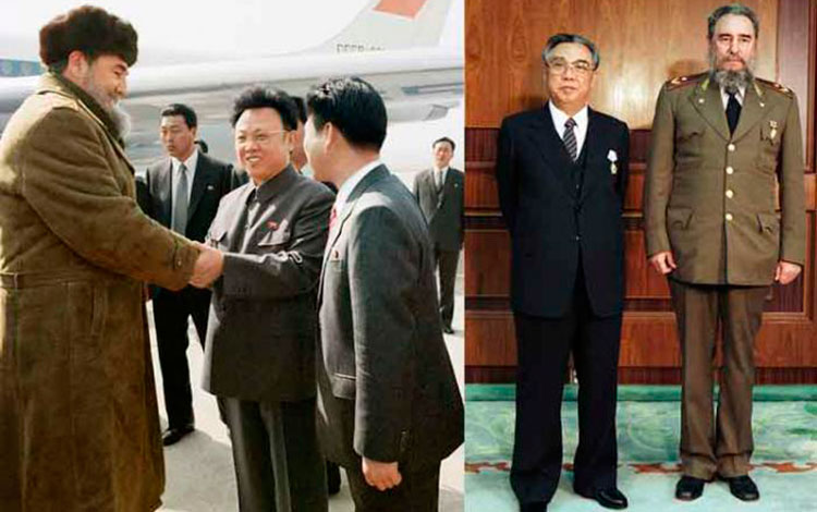 Fotos históricas de las relaciones entre Cuba y la República Popular Democrática de Corea.