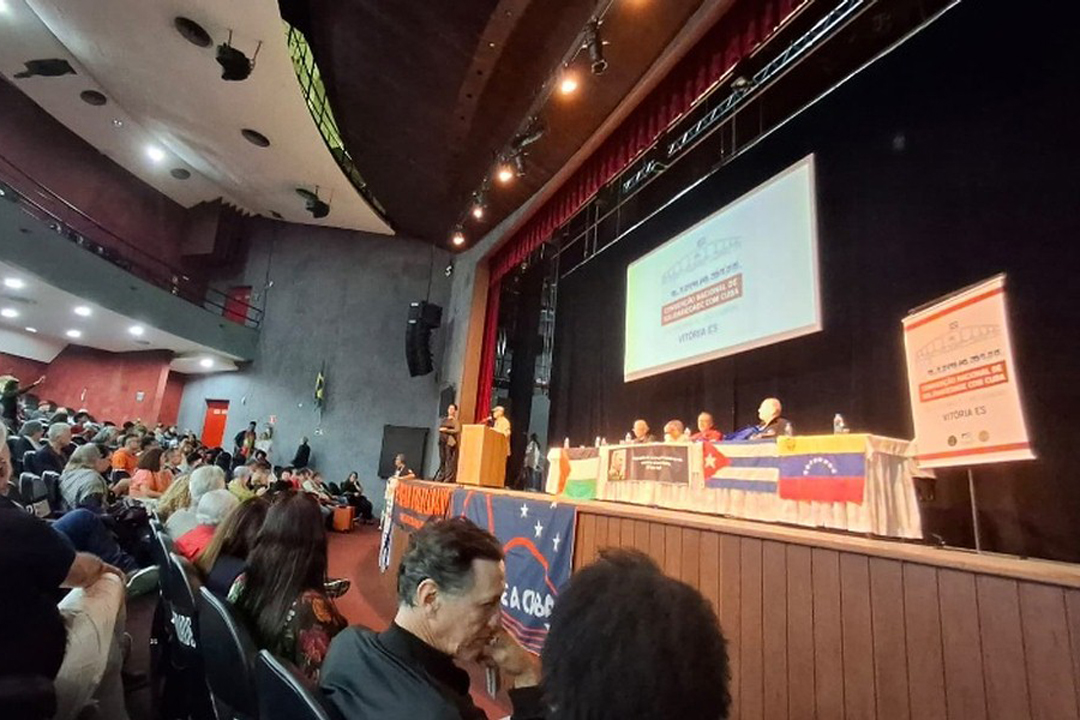 Evento de Solidaridad con Cuba en Brasil